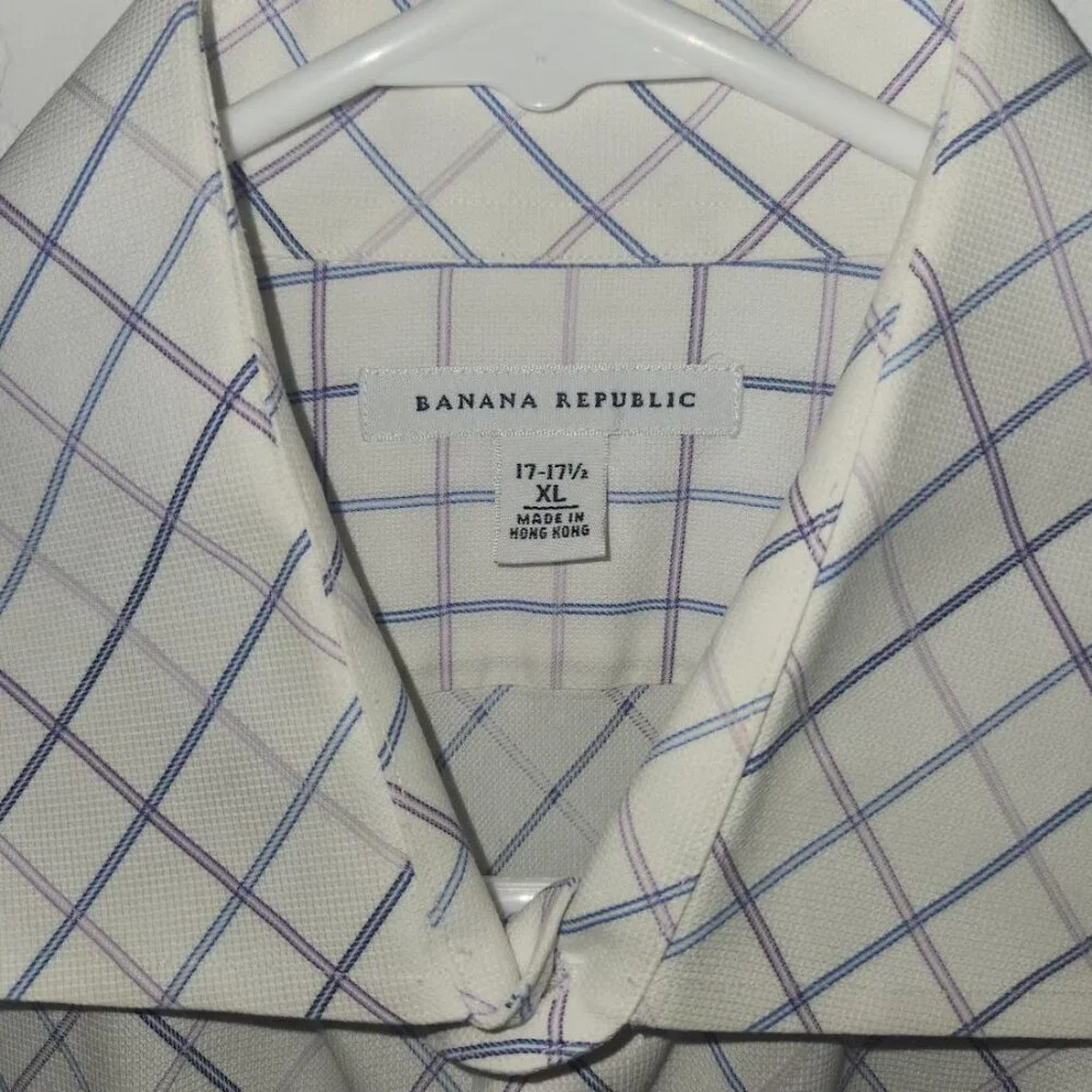 Banana Republic Men's Dress Shirt Size 17